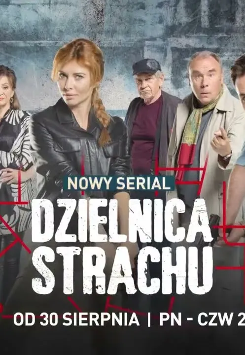 Plakat: Dzielnica strachu