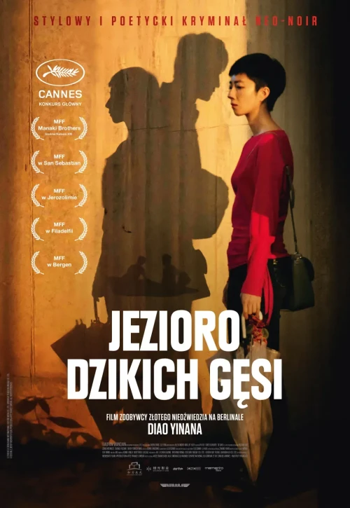 Plakat: Jezioro dzikich gęsi