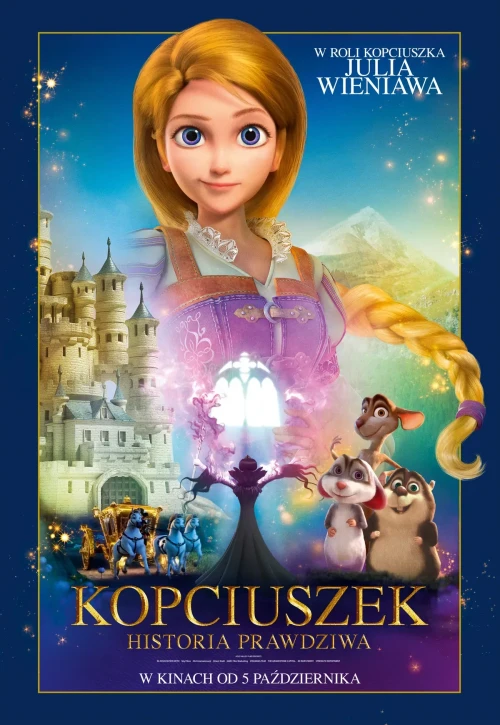 Plakat: Kopciuszek. Historia prawdziwa