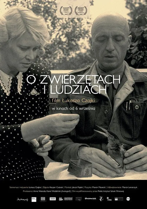 Plakat: O zwierzętach i ludziach