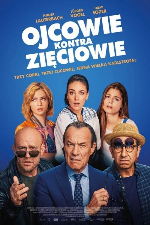 Plakat: Ojcowie kontra zięciowie