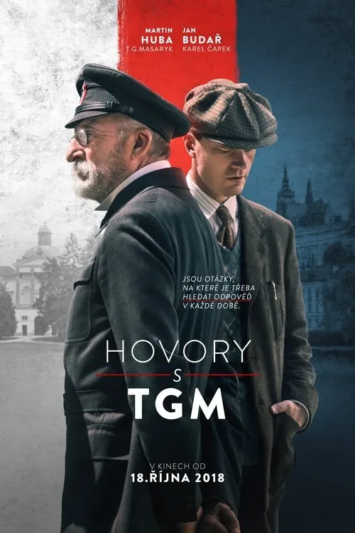 Plakat: Rozmowy z Masarykiem