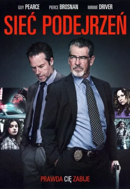 Plakat: Sieć podejrzeń