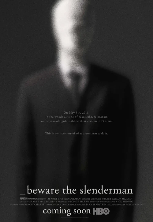 Plakat: Strzeż się Slendermana