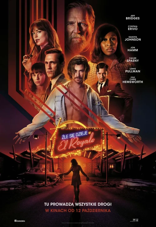 Plakat: Źle się dzieje w El Royale
