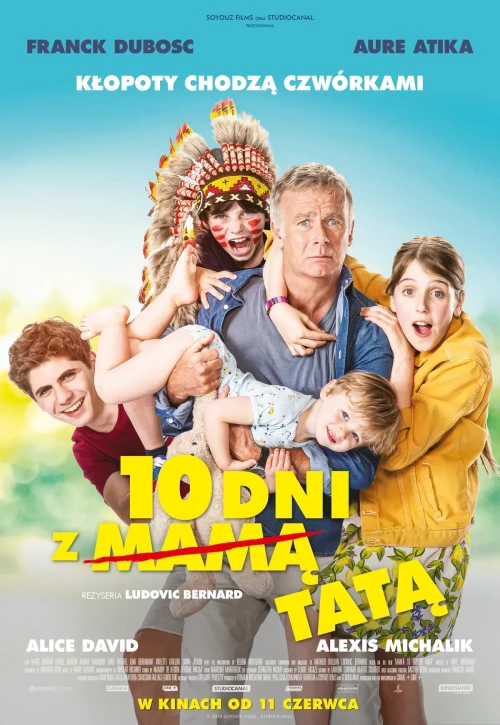 Plakat: 10 dni z tatą
