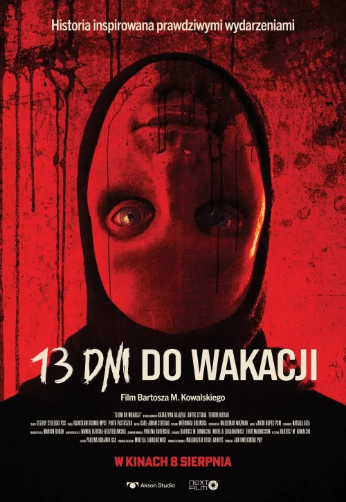 Plakat: 13 dni do wakacji
