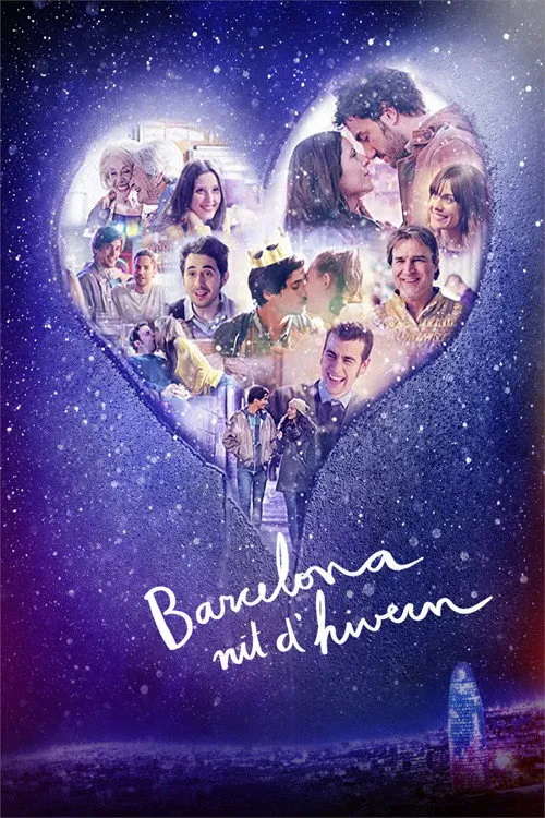 Plakat: Barcelona, nit d'hivern