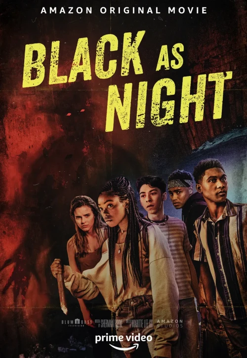 Plakat: Black as Night
