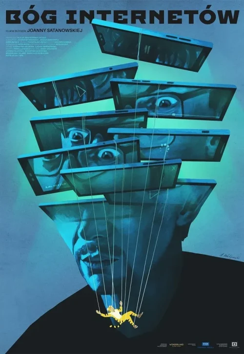 Plakat: Bóg internetów