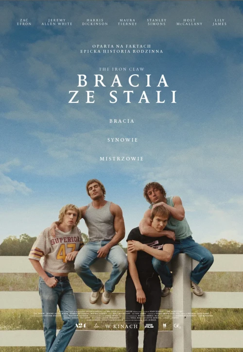 Plakat: Bracia ze stali