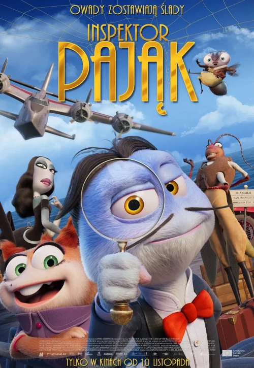 Plakat: Inspektor Pająk