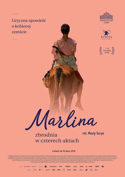Plakat: Marlina: zbrodnia w czterech aktach