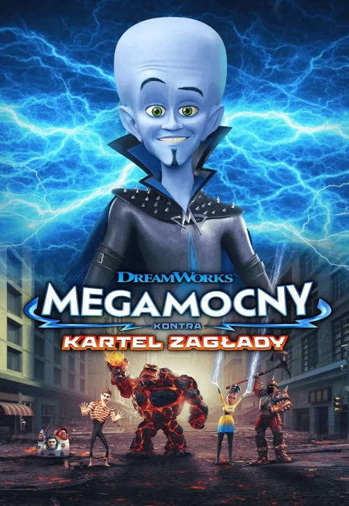 Plakat: Megamocny kontra Kartel Zagłady