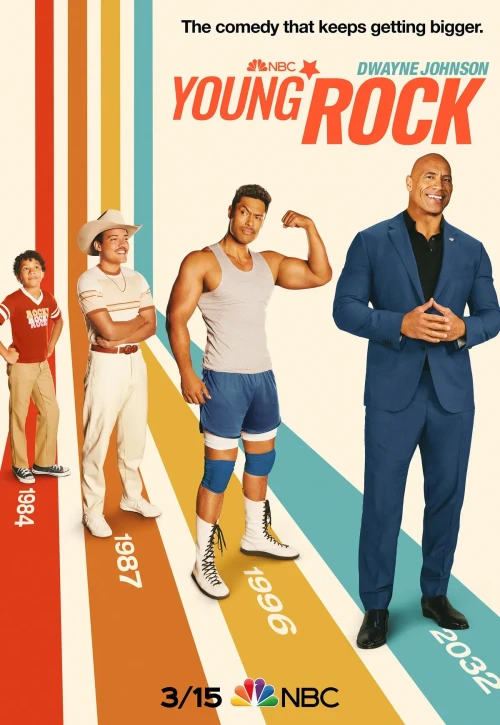 Plakat: Młody The Rock