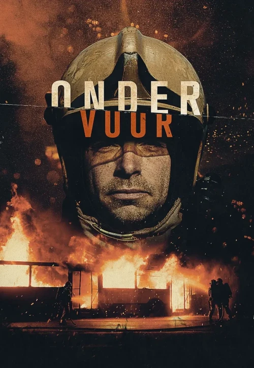 Plakat: Przez ogień