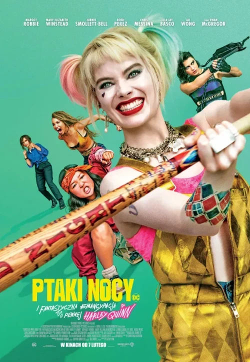 Plakat: Ptaki nocy (i fantastyczna emancypacja pewnej Harley Quinn)
