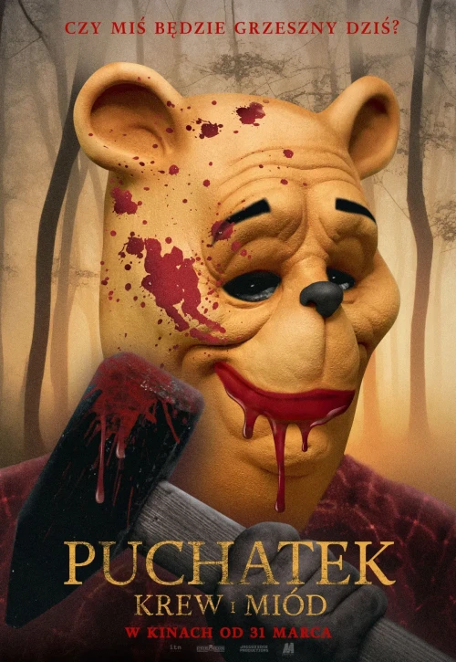 Plakat: Puchatek: Krew i miód