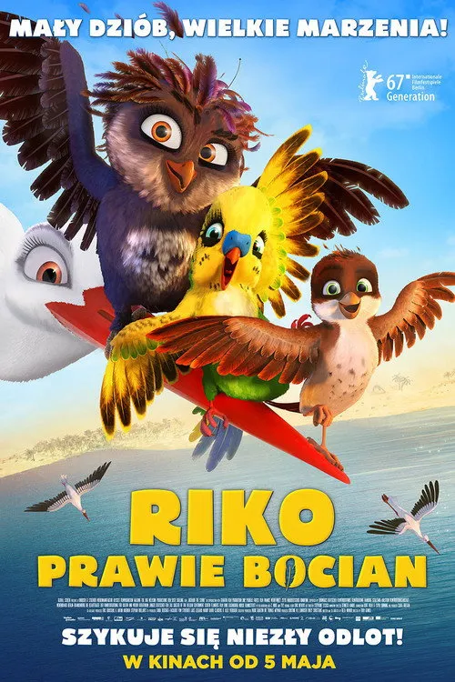 Plakat: Riko prawie bocian