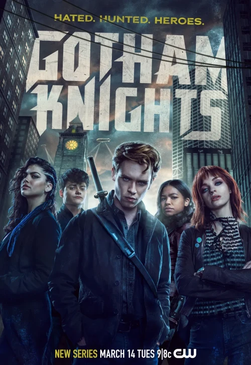 Plakat: Rycerze Gotham