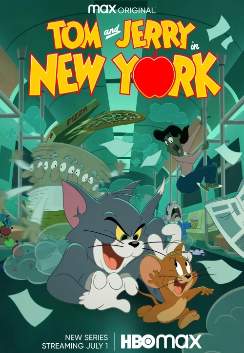 Plakat: Tom i Jerry w Nowym Jorku