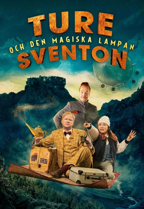 Plakat: Ture Sventon och den magiska lampan
