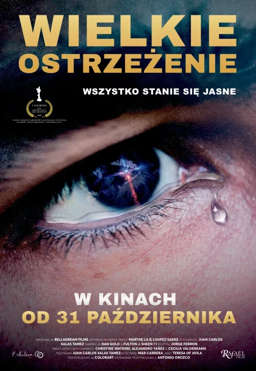 Plakat: Wielkie ostrzeżenie