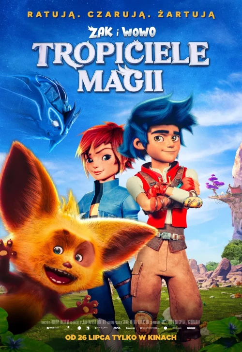 Plakat: Zak i Wowo: Tropiciele magii