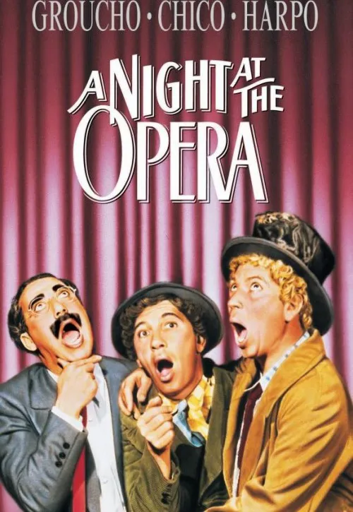 Plakat: Noc w operze