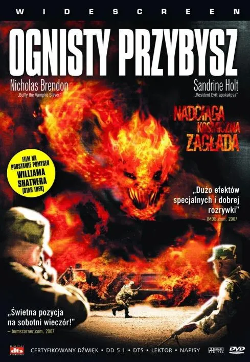 Plakat: Ognisty przybysz