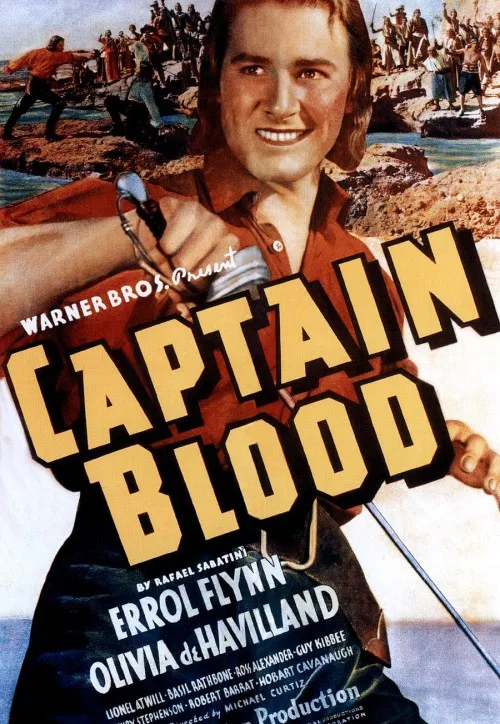 Plakat: Kapitan Blood