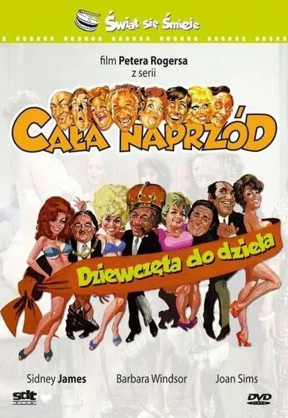 Plakat: Cała naprzód: Dziewczęta do dzieła