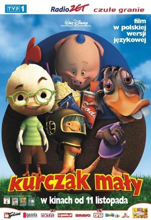 Plakat: Kurczak Mały