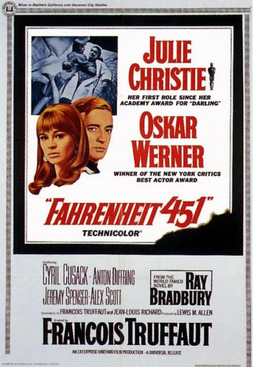 Plakat: Fahrenheit 451