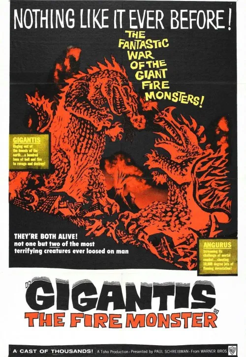 Plakat: Godzilla kontratakuje