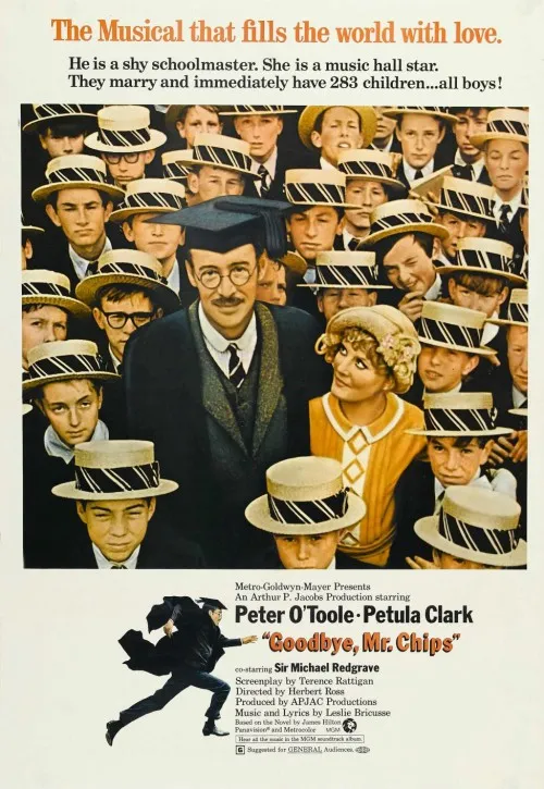 Plakat: Do widzenia, panie Chips