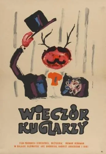 Plakat: Wieczór kuglarzy