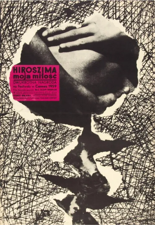 Plakat: Hiroszima, moja miłość