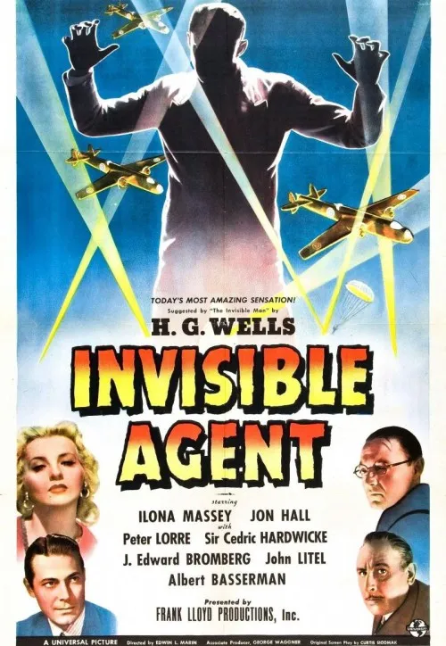 Plakat: Niewidzialny agent