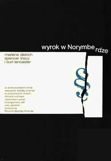 Plakat: Wyrok w Norymberdze
