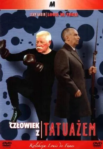 Plakat: Człowiek z tatuażem