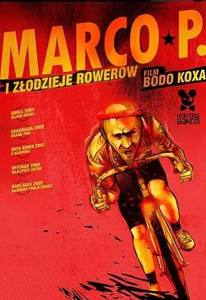 Plakat: Marco P. i złodzieje rowerów