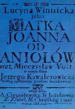 Plakat: Matka Joanna od Aniołów