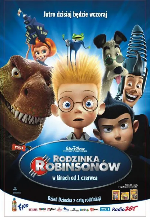 Plakat: Rodzinka Robinsonów