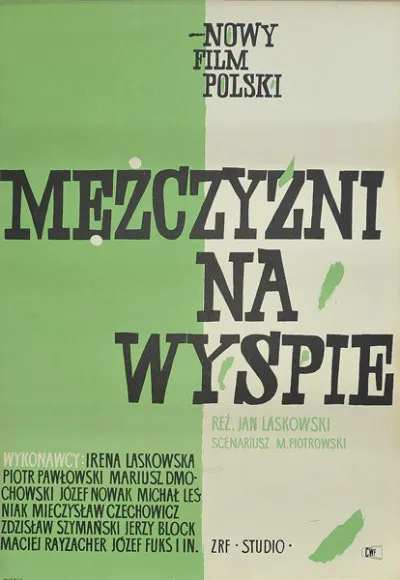Plakat: Mężczyźni na wyspie