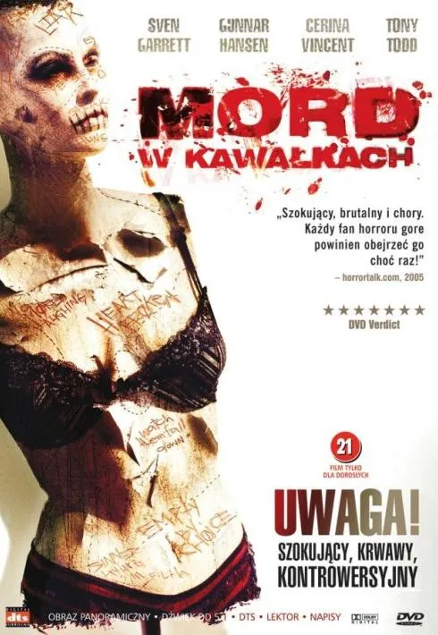 Plakat: Mord w kawałkach