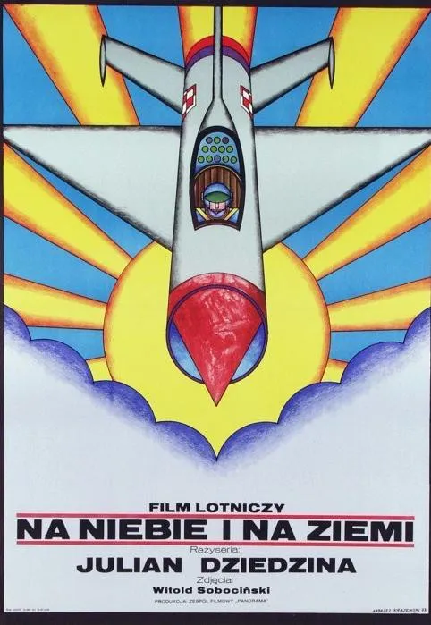 Plakat: Na niebie i na ziemi