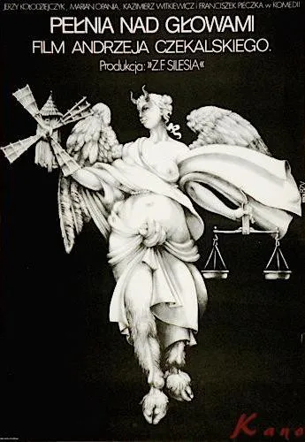 Plakat: Pełnia nad głowami