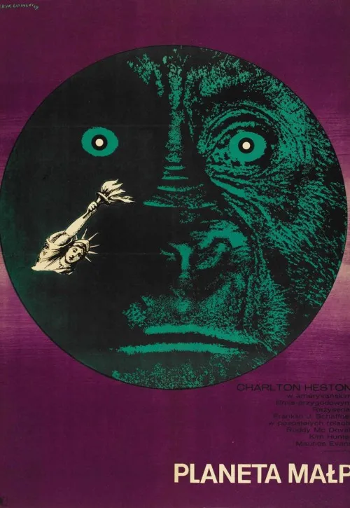 Plakat: Planeta Małp