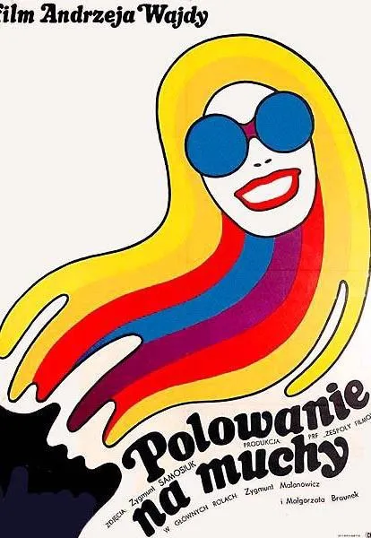 Plakat: Polowanie na muchy